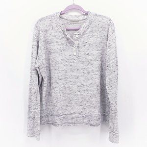 Urban Outfitters Heathered Henley Top